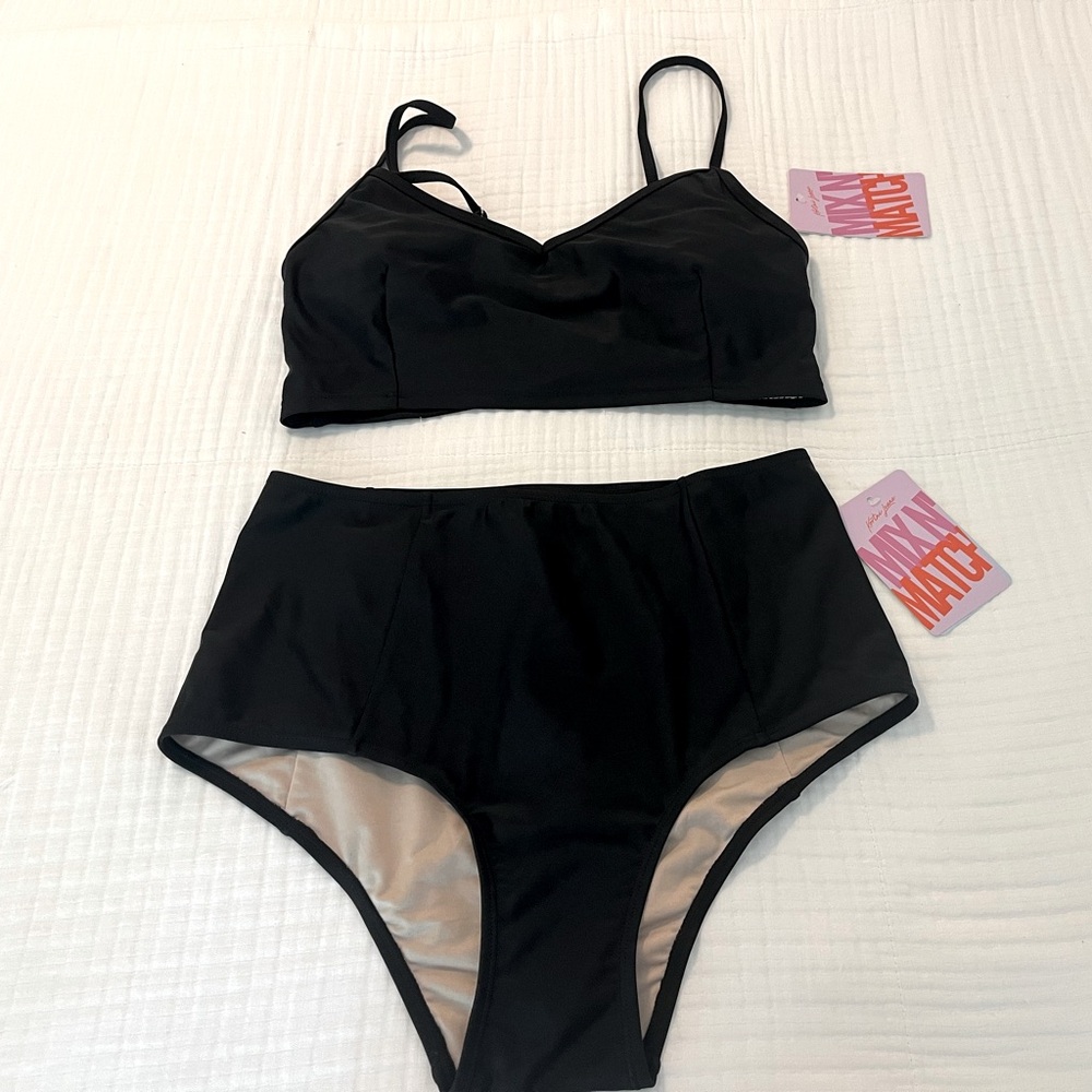 Kortni Jeane High Waisted Bikini NWT